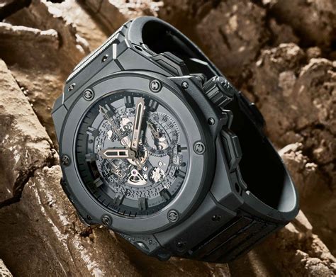 hublot king power unico all black replica|hublot unico review.